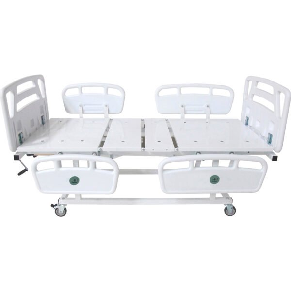 Cama Hospitalar Manual 2 Movimentos Luxo Grade Deslizante 1,88mt  PAJFHC0694LGD