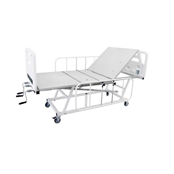 Cama Hospitalar Manual 3 Movimentos Semi Luxo 2,10mt PAJFHC0481SL1