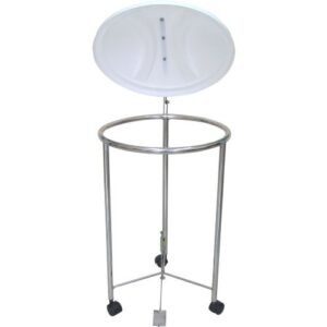 Hamper em Aço Inox com Tampa  PAJFHC1163